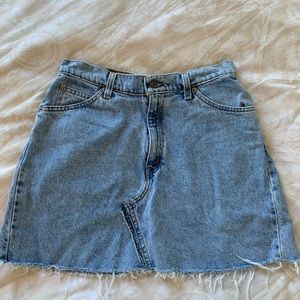 VINTAGE LEVIS MINI SKIRT